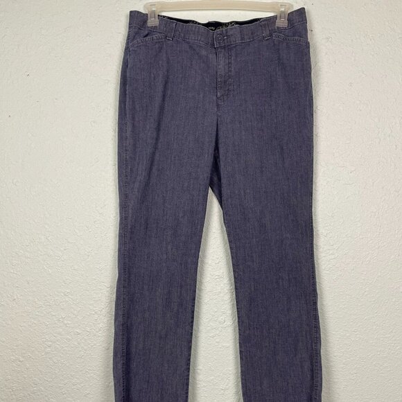 Riders by Lee Women’s Straight Leg Pants Blue Size 16M - Picture 1 of 14